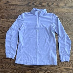 Girls Spyder 1/4 Zip Microfiber Pullover - Size XL